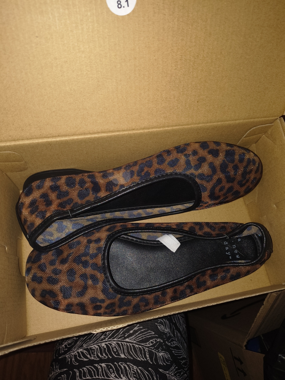 Women’s Leopard Print Slip-On Ballet Flats